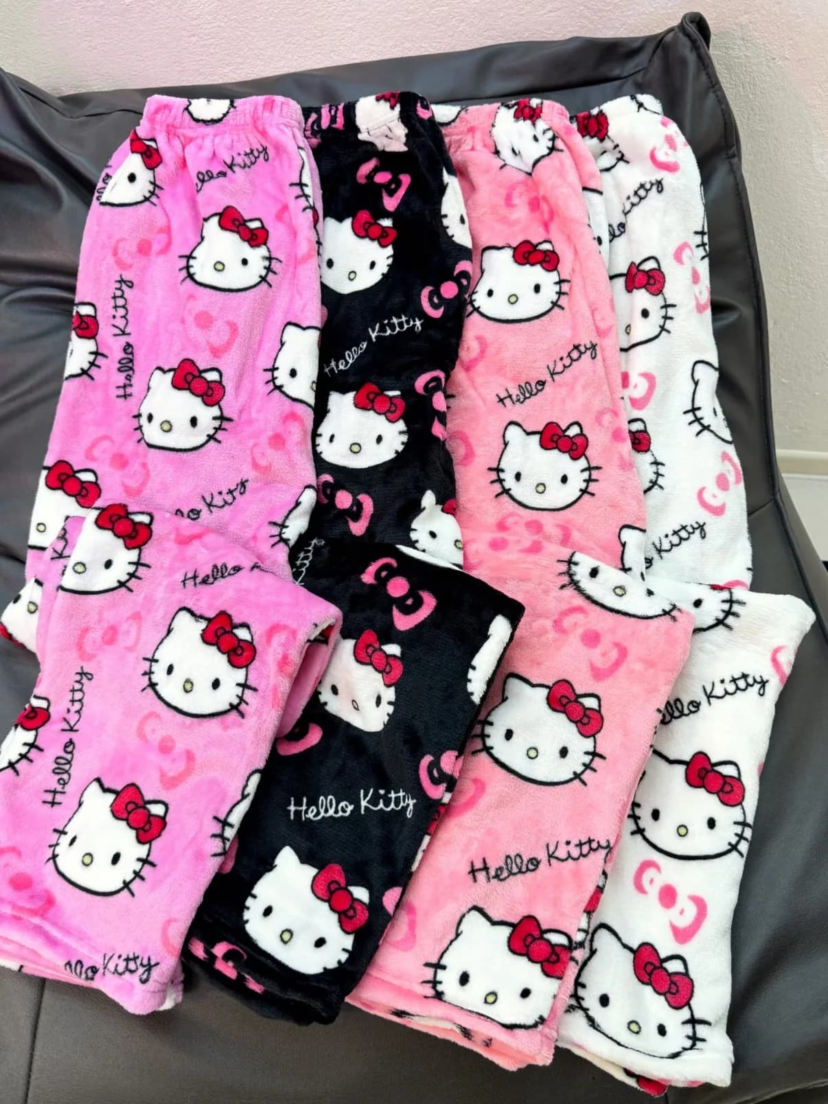 New Pants Pigiama Hello Kitty 2026, Anime Night Pants for Women, Casual Clothing for Home and Relax