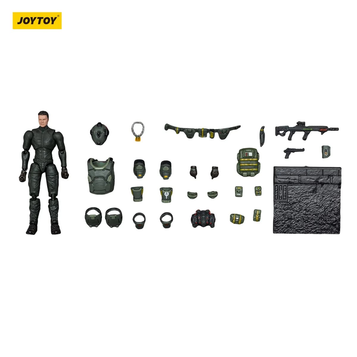 [IN MAGAZZINO] JOYTOY Warhammer 40K 1/25 Action Figure Steel Ride Corps Assaulter Anime Militare GIOCATTOLO