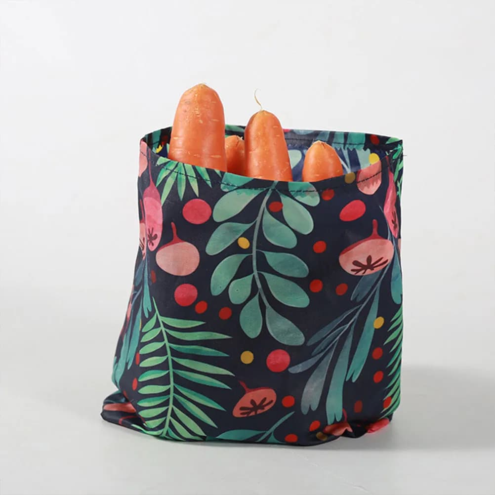 Reusable Beeswax Food Storage Bags 29x27cm Cotton Wrap for Bread Fruits Snacks No Spill Easy Carry CampingReusable