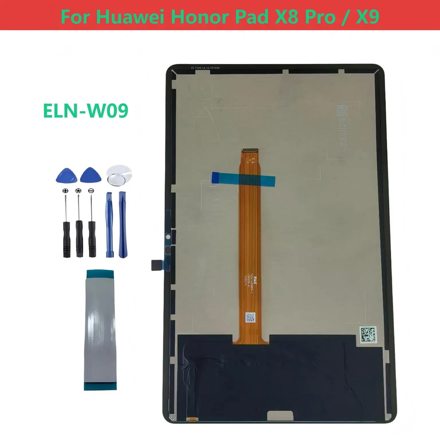 Display LCD Ori per Huawei Honor Pad X8 Pro X9 ELN-W09 11.5" con Touch Screen e Vetro Digitalizzatore - Ricambi per Riparazione
