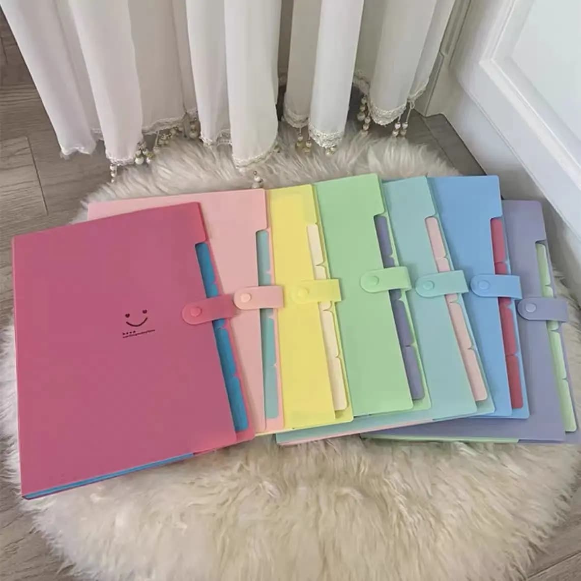 A4 File Document Pouch Cartella Holder Organizer Planner Organ Bag Cartella Materiale Archiviazione di fatture Accessori per ufficio