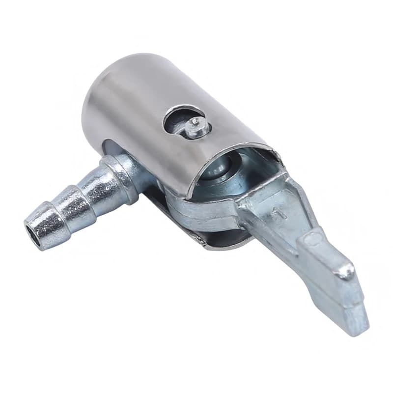 Foro tubo bicicletta camion pneumatico pneumatico valvola di gonfiaggio pompa aria Clip ugello connettore adattatore in metallo connettore gonfiabile
