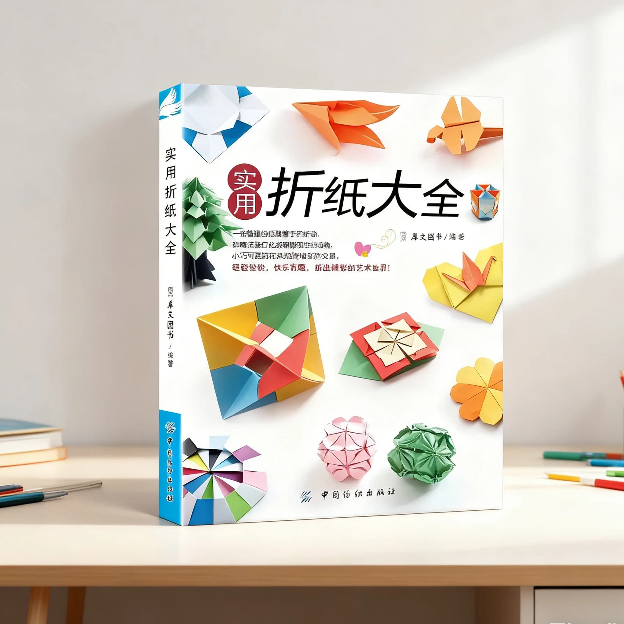 Origami Encyclopedia Tutorial Books Children's Handmade Teaching Materials Encyclopedia Adult Paper Cutting book