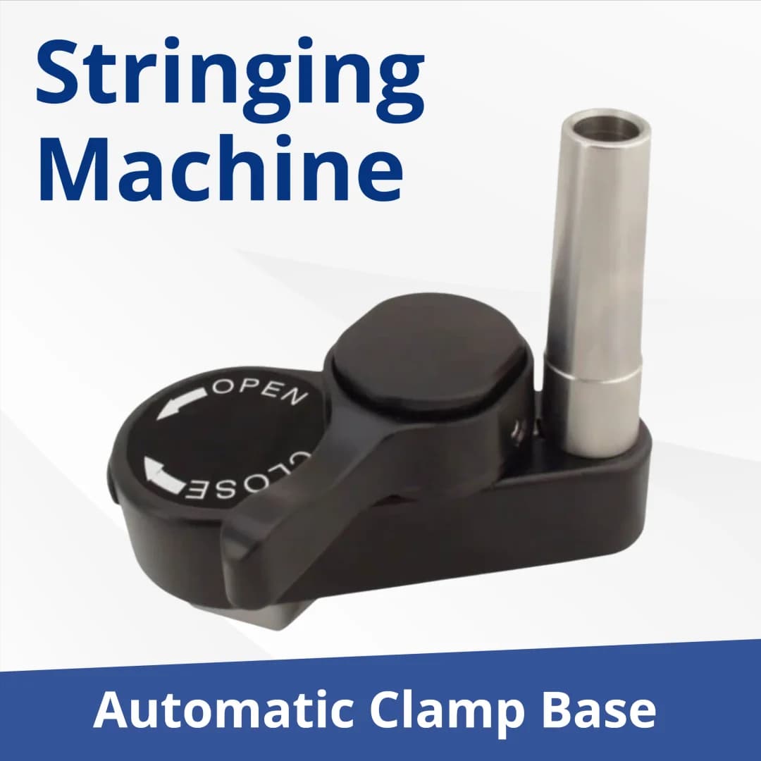 Base di Bloccaggio Automatica con Pulsante Grande per Macchina Incordatrice AEF Tennis Badminton, Accessori Universali per Incordatori