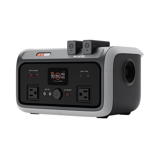 Batteria esterna 1000W del sistema di energia solare della centrale elettrica dell'ODM dell'OEM per la centrale elettrica portatile di campeggio esterna