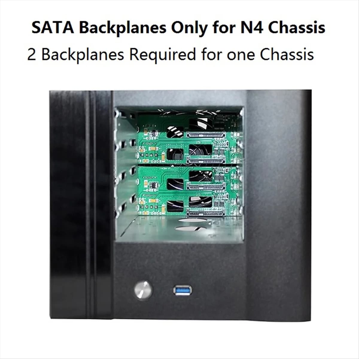 AA98 NAS Chassis Interfaccia SATA Backplane Accessori Server di archiviazione Parti di riparazione Materiale FR4 NAS2 Circuiti del telaio