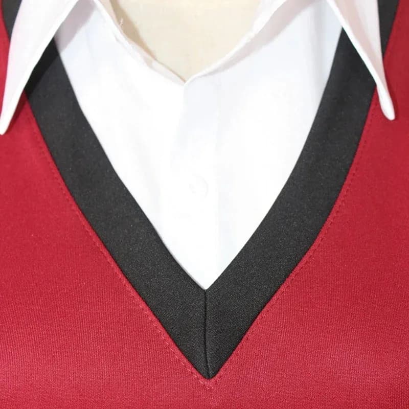 Anime Compulsive Gambling Midari Ikishima Costume Cosplay Japanese School Vest Dress Woman Halloween JK Uniformx;8'm6,