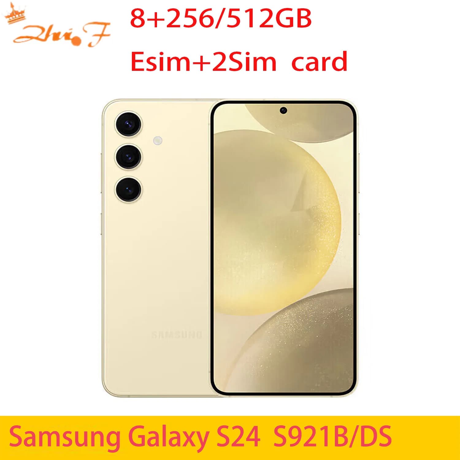 Samsung S24 s921u1 s921B/DS 8GB RAM, 128/256/512 GB ROM, Dual SIM, Snapdragon 8 Gen3, 6.2 pollici, 50MP 4320P, NFC, 4000mAH