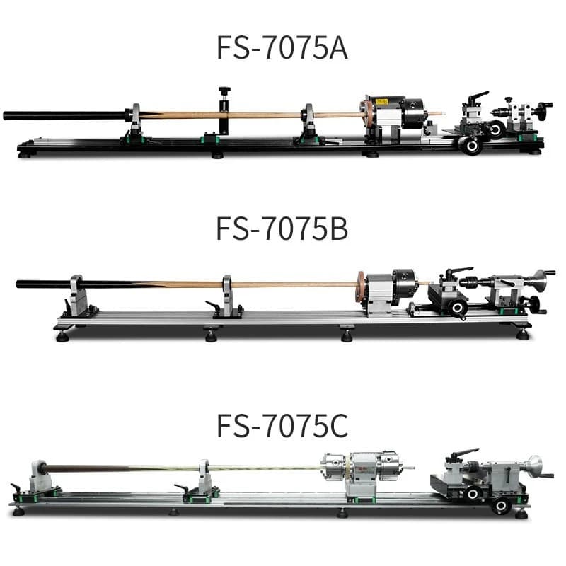 Professional Cue Repair Machine for Tip Ferrule Replacement, Shaft Straightening Polishing, Pool Billiards Stick Maintenance
