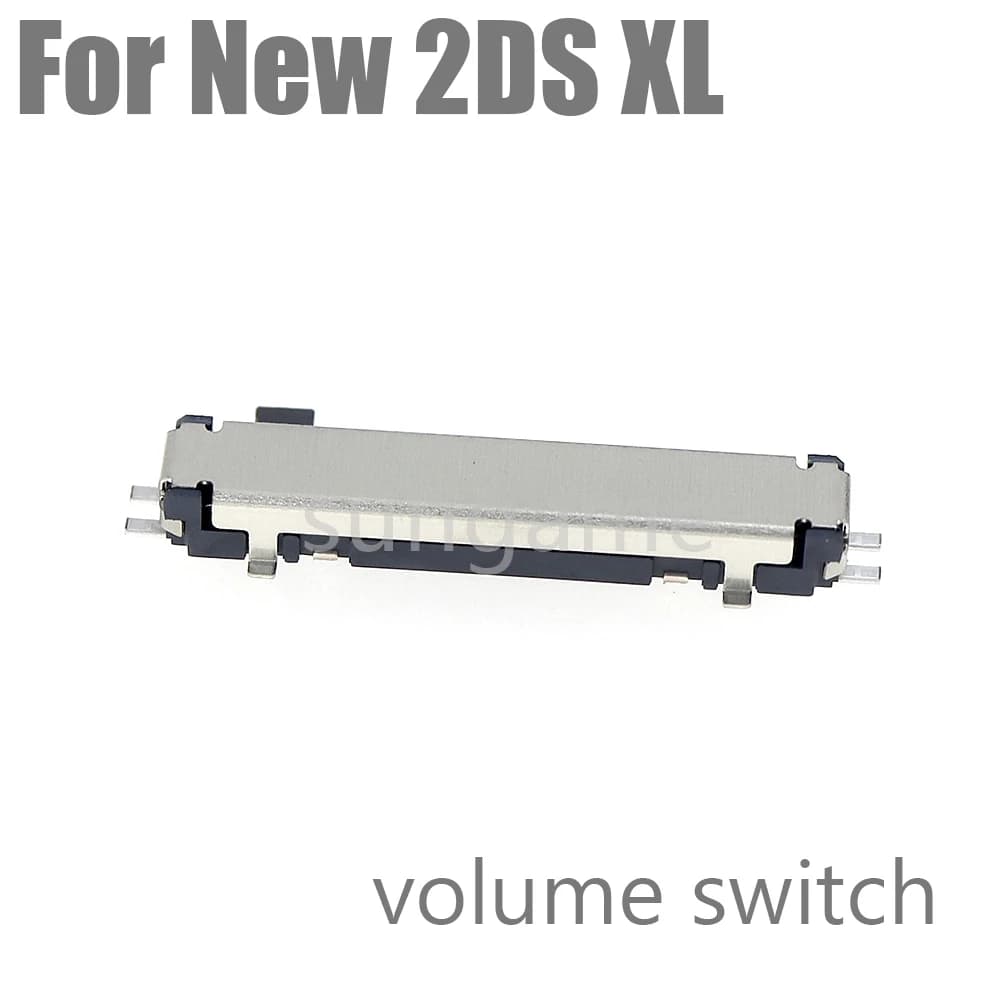 1 pz Per Il Nuovo 2DSXL/LL Pulsante Del Volume Tirato Per 3DSXL LL Interruttore Del Volume Pulsante Scorrevole Suono Incorporato Toggle chiave