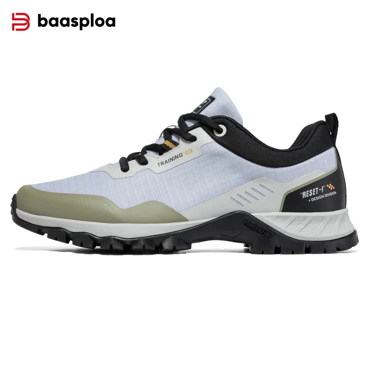 Baasploa Sneakers da uomo per esterni Nuove scarpe da trekking impermeabili per uomo Sneakers casual di marca da uomo antiscivolo per esterni