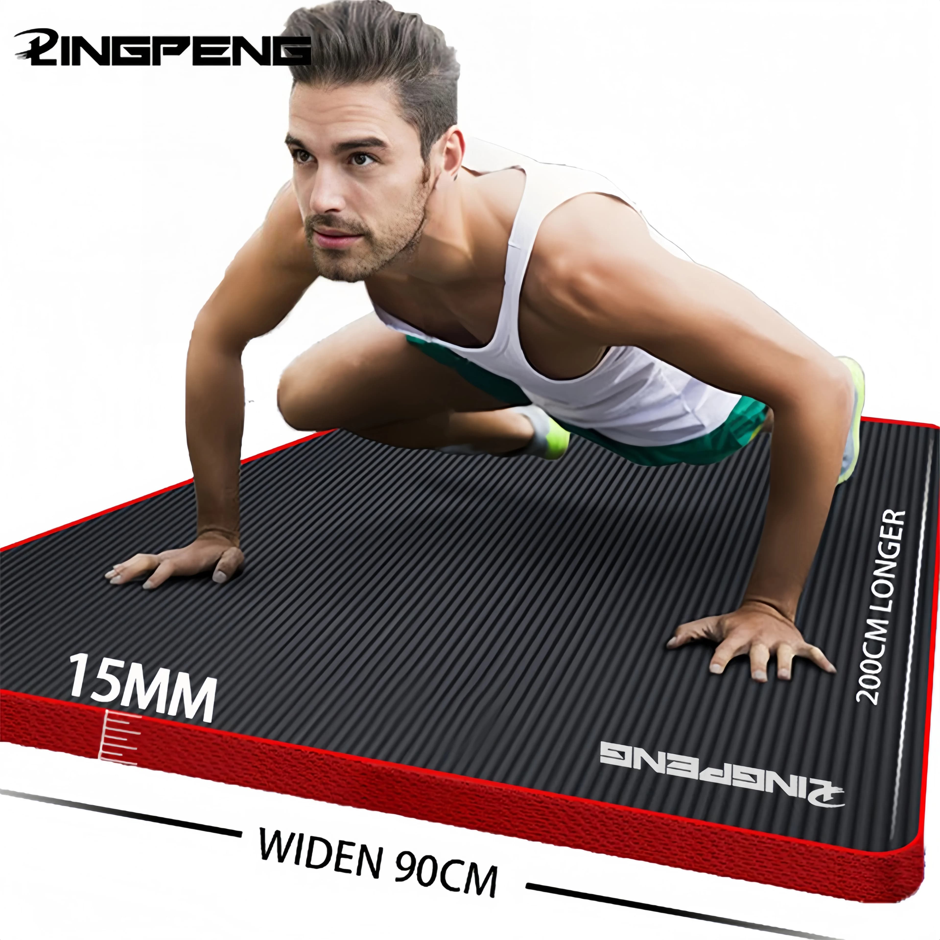 Sports Fitness NBR Yoga Mat comfort thick 15 mm for yoga exercises and pilates Gymnastics Mat