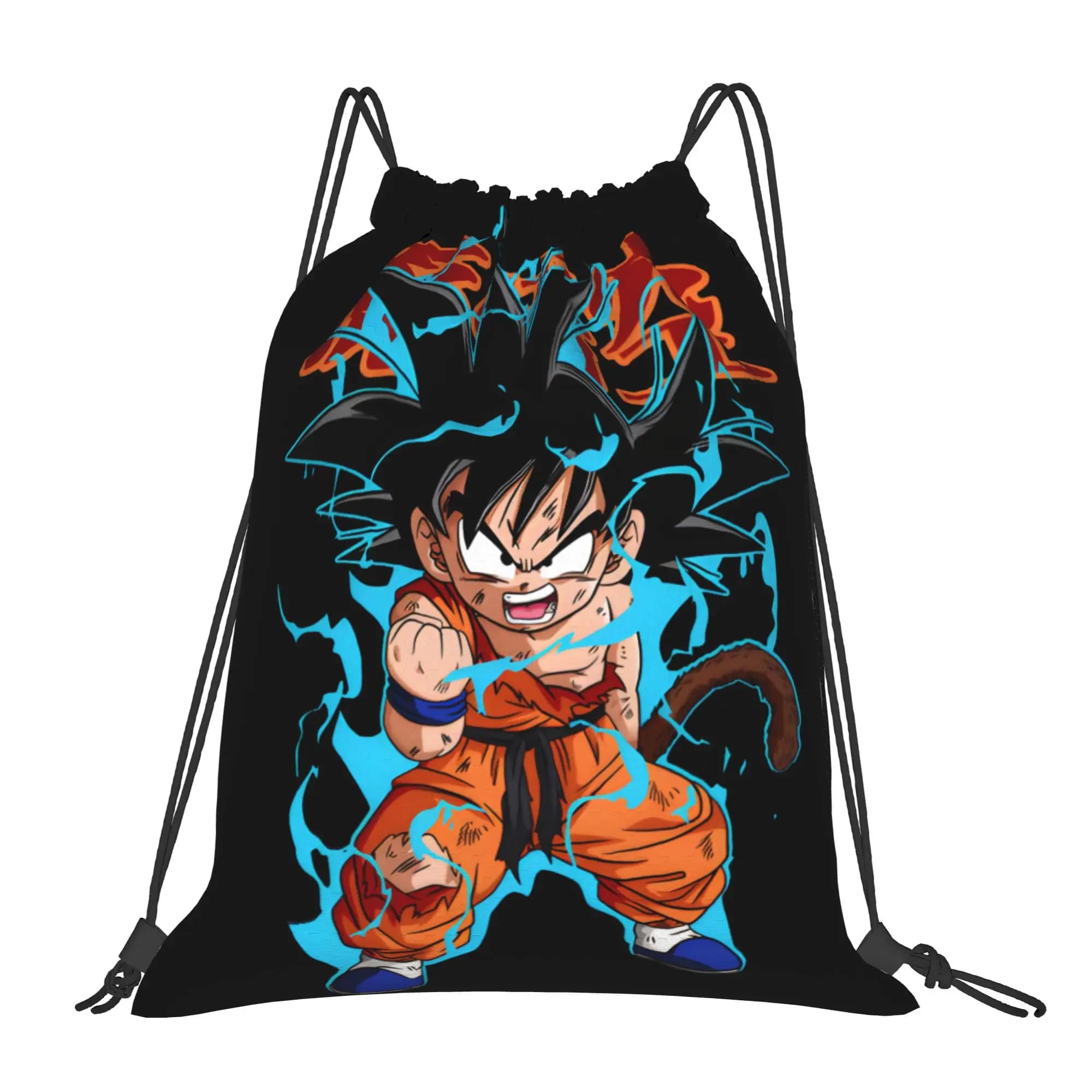 Dragons Balls Drawstring Bag Son Goku Zaini minimalisti impermeabili Sport Sackpack String Bags per donna