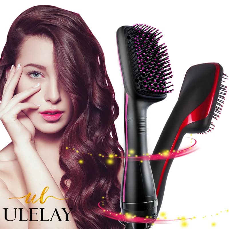 Professional Electric Hair Brush for Ironing Hot Sale Hair Electric Brushes for Women's Smooth Hair Dryer