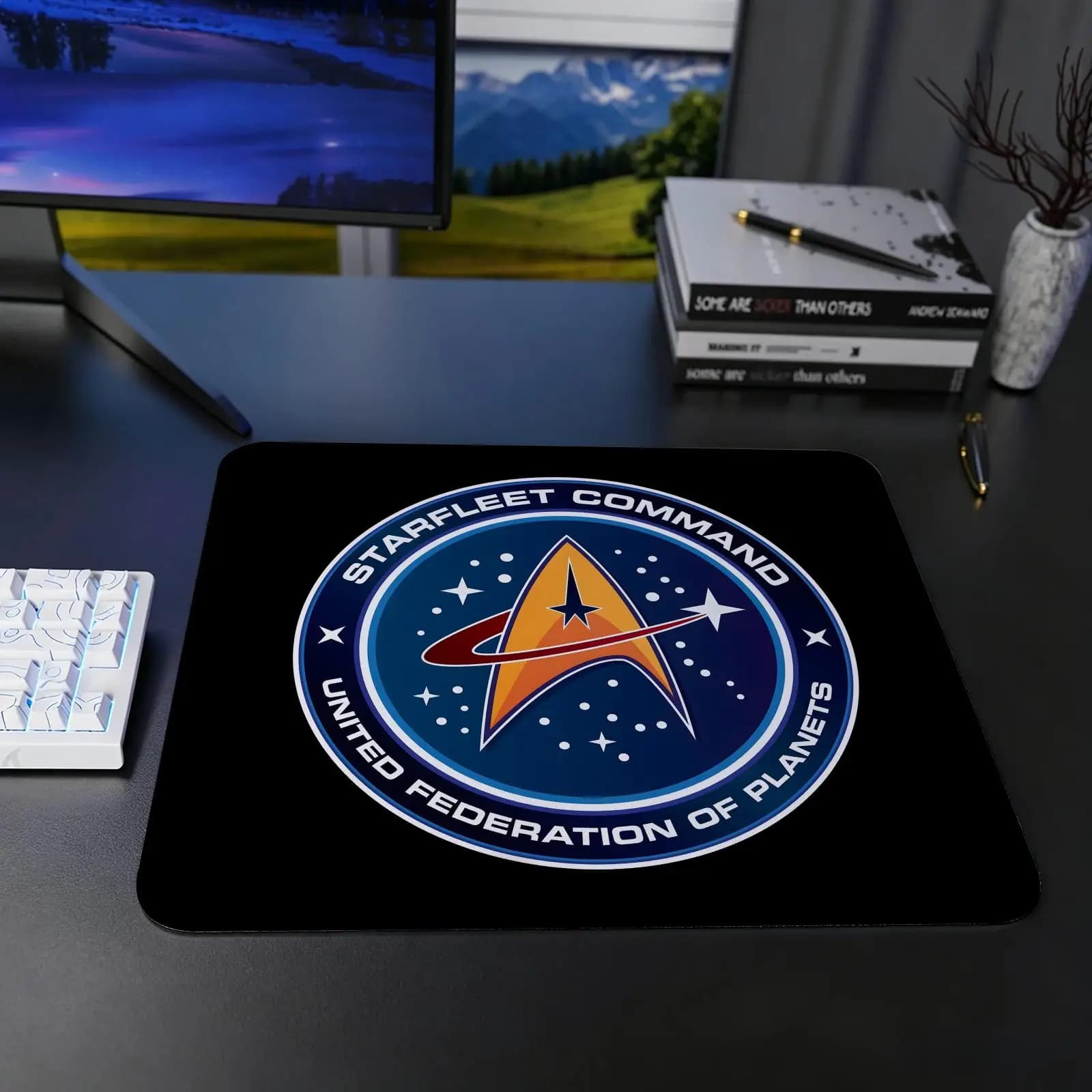 Star Trek Mouse Pad Regular gaming mouse pad S/M/L size Office mouse pad Laptop desk mat Stitched edge mouse pad