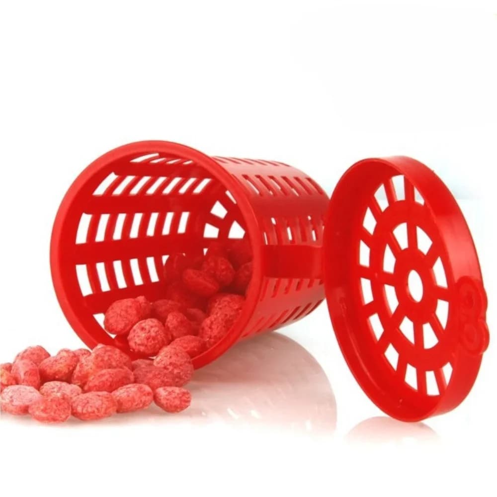 Scatola per esche da pesca, Contenitore per esche, Secchio per esche, Cestino in plastica per esche, Set di attrezzi da pesca, Adatto per la cattura di pesci, gamberetti