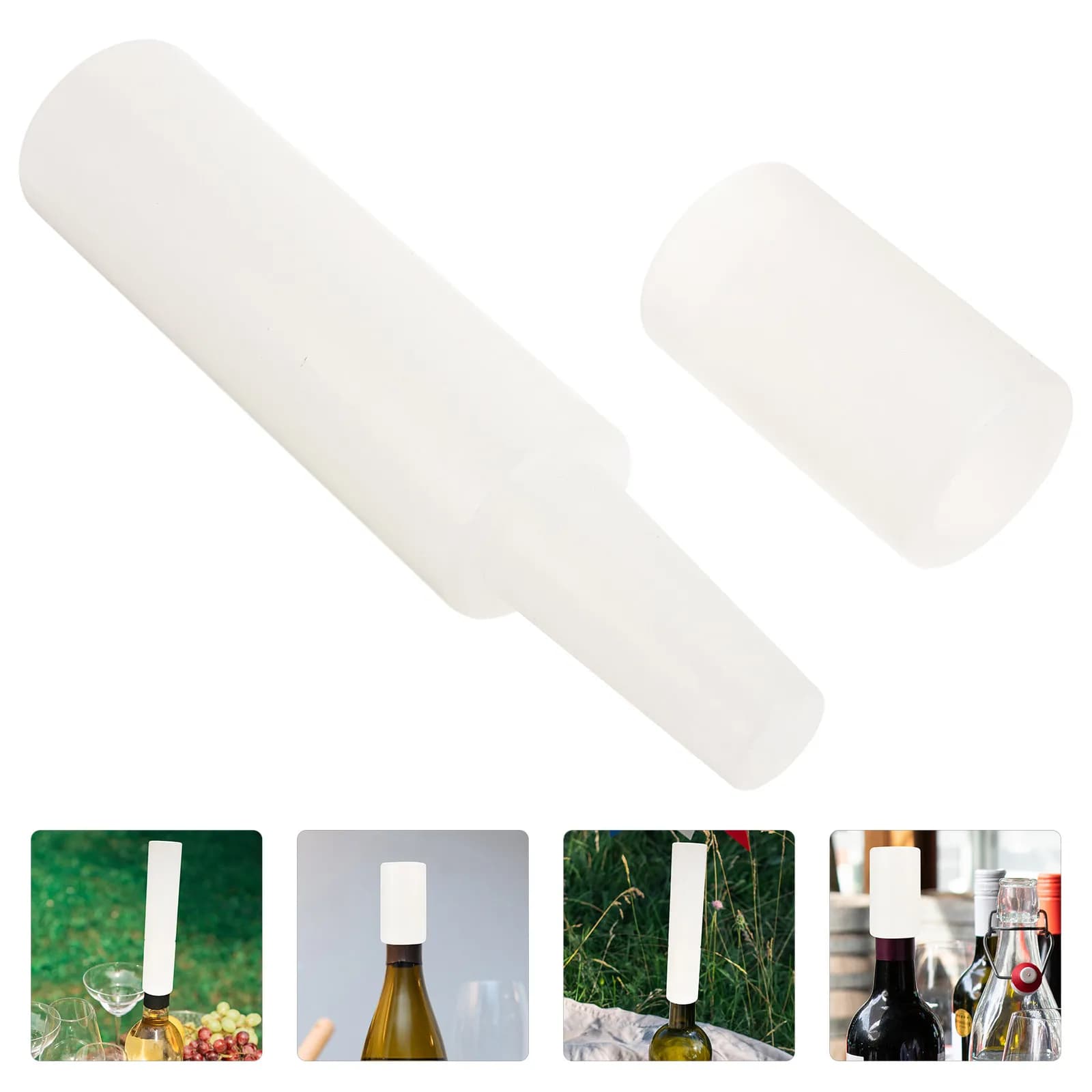 Set Professionale di Tappatori per Bottiglie di Vino, Pressa per Tappi in Plastica, Adatta alla Maggior Parte delle Bottiglie di Vino Rosso Fatto in Casa