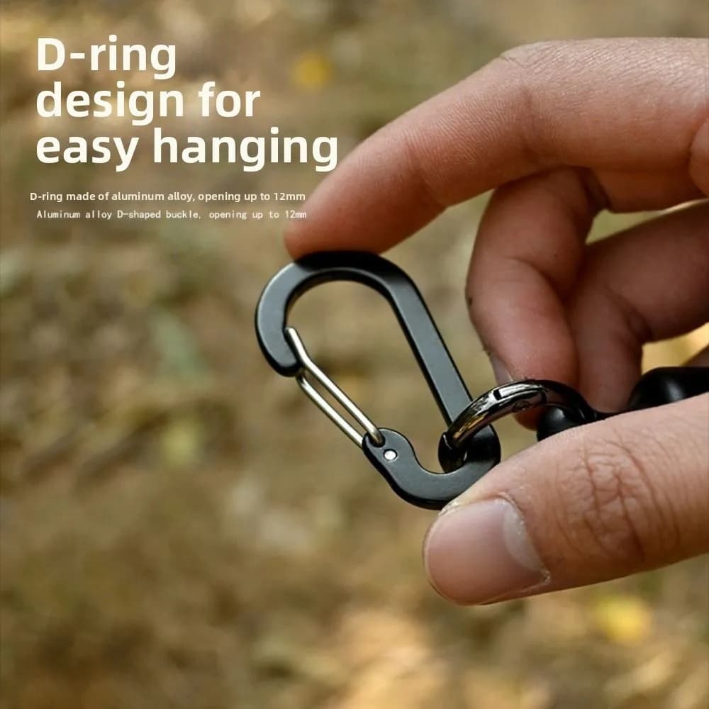 Multi-functional Fishing Magnetic Buckle with Keychain Quick Net Release Magnet Clip Release with Carabiner
