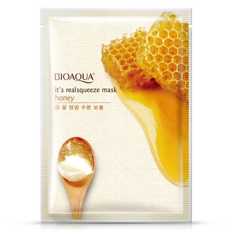 Honey Facial Mask Moisturizing Shrink Pores Face Mask Oil Control Brighten Nourishing Mask Skin Care