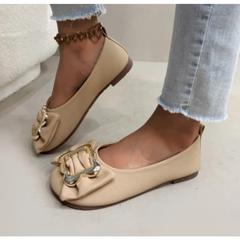 Scarpe basse firmate di marca Scarpe comode da donna con suola morbida Bocca poco profonda Slip on Mocassini casual in pelle Scarpe singole Mocassini