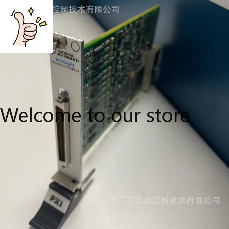 NI PXI-4351 Capture Card, Original And Genuine, New In Quality And Normal Function.