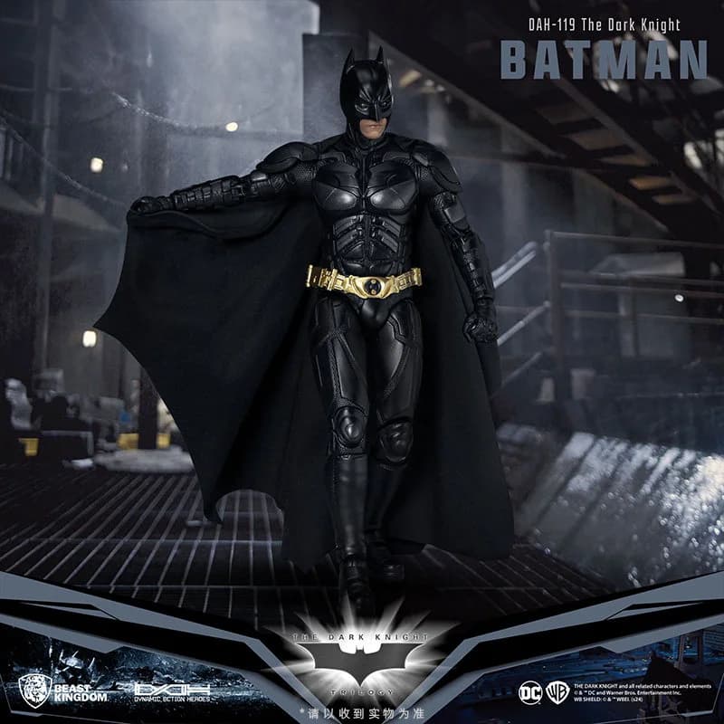 8 pollici Original Beast Kingdom DAH-119 DC Batman The Dark Knight Action Figures Collection Gift Toys