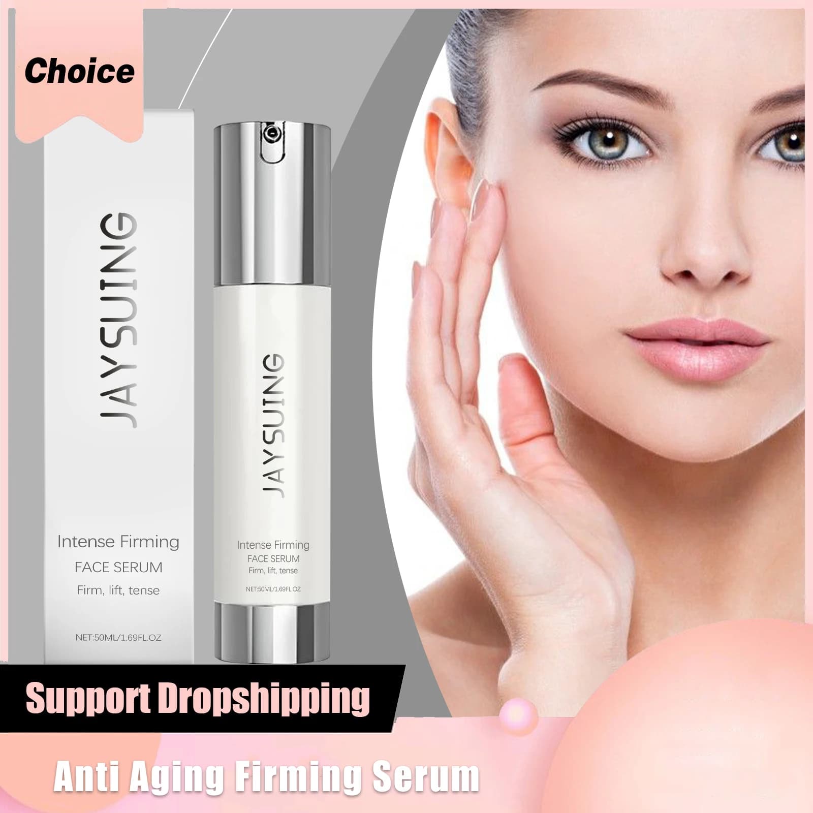 Centella Asiatica Fiala Siero viso Poringen Essenza fresca Lenitiva Idratante Calmante Vitamina C Schiarente Liquido viso