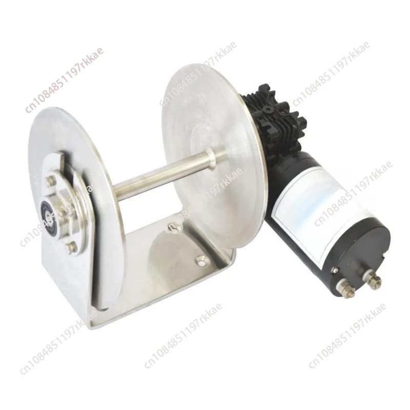 Verricello marino in acciaio inossidabile 12V 24V 400W 600W Verricello elettrico per barche a vela Ancoraggio remoto Tamburo Avvolgitore Barca marina Yacht