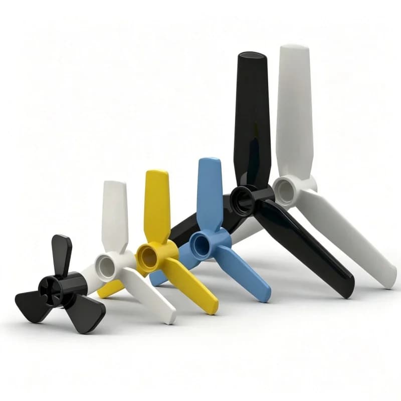 Propeller Aircraft & Ship Parts Compatible 15790 30332 92842 65768 6041 MOC Self-Locking Bricks Building Blocks Toys Accessories