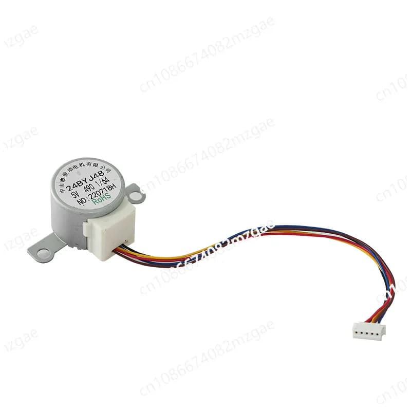 Motore passo-passo a magneti permanenti 24/48, micro motore elettrico brushless 5V per proiettore e termoventilatore