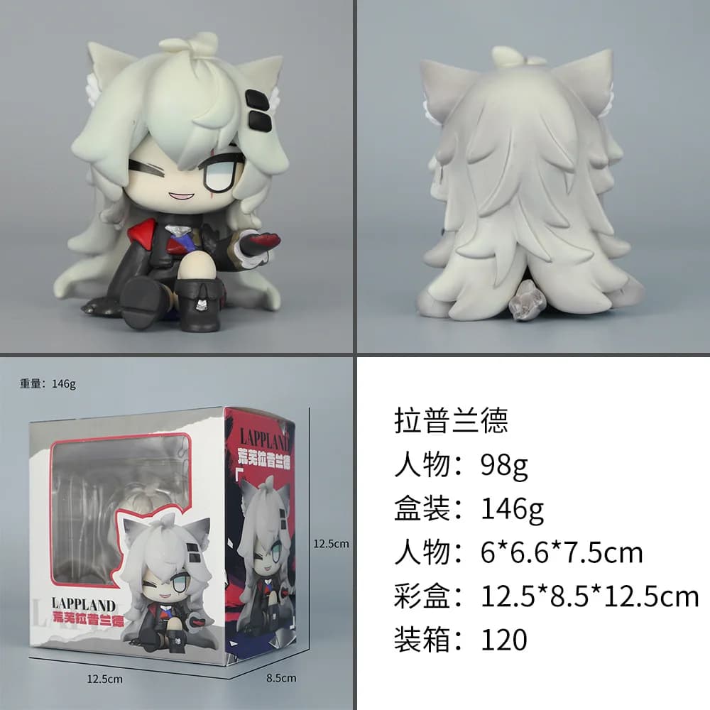 Nuova Action Figure Arknights Wisadel Theresia Vulpisfoglia Texas Logos Lappland, Modellino da Collezione, Ornamento da Scrivania, Regalo