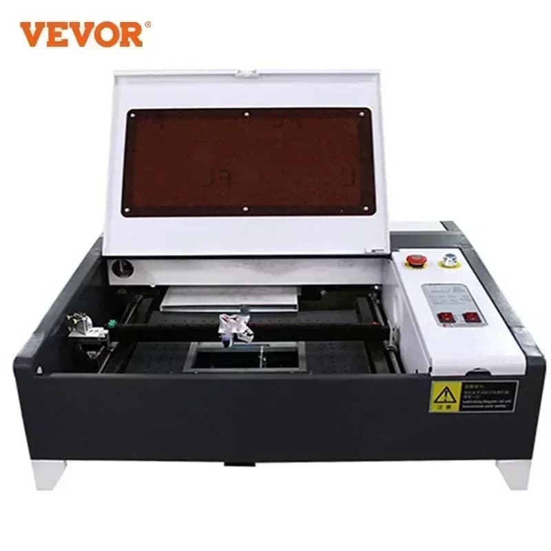 VEVOR 50W Laser Engraver 4040 Laser Engraving Machine CO2 400*400MM Laser Engraving Machine CNC Laser Cutting Machine For Acrylic Wood