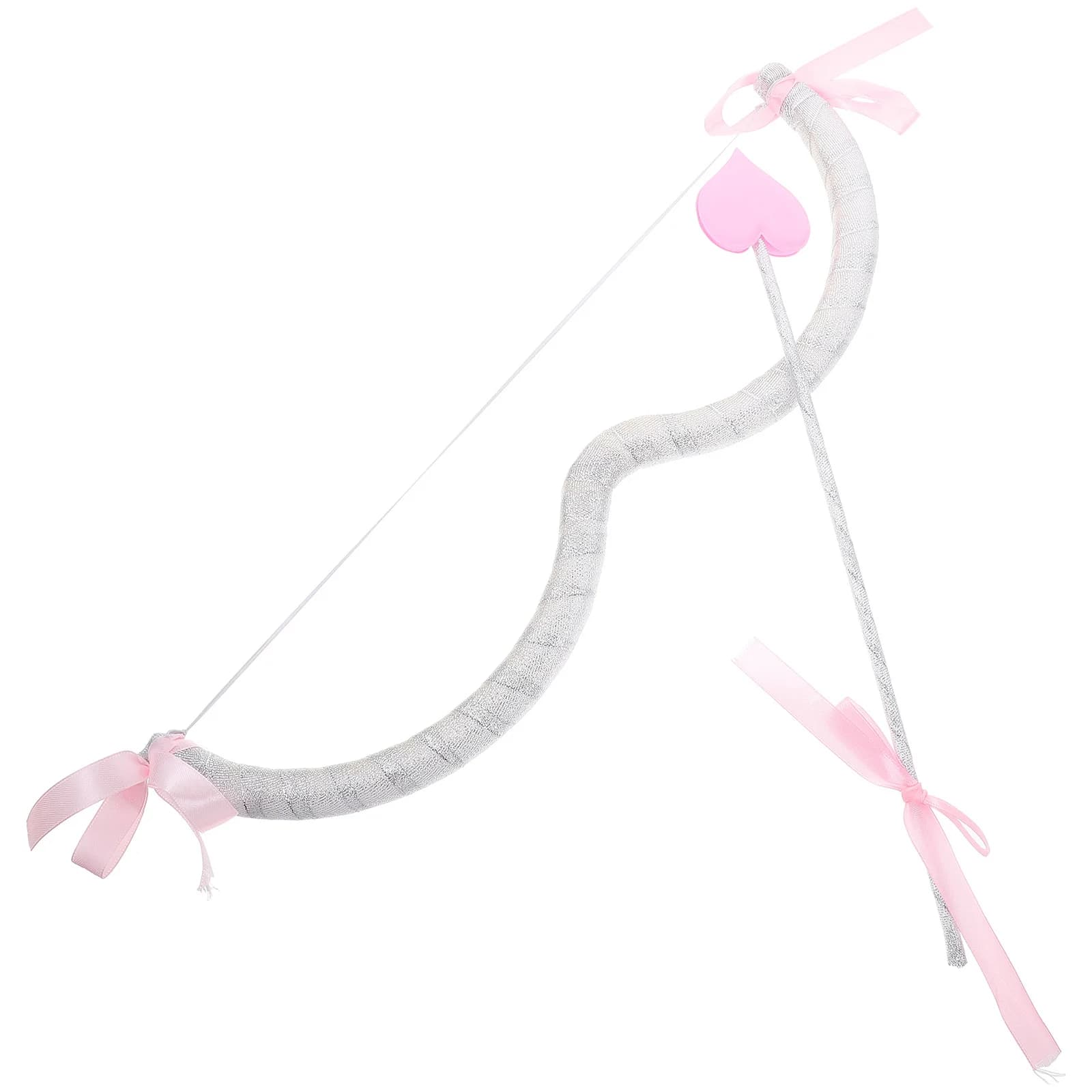 Valentine Cupid Costume Set with Bow and Arrow Accessory for Adult Party Cosplay Photo Prop Decoration Gift