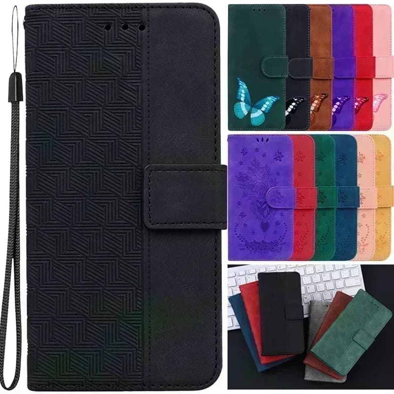 Case For Realme GT Master RMX3363 Geometry Flip Wallet Case For OPPO Realme GT Master GTNeo 3 Narzo50 60 Pro 50i 50A Prime Cover