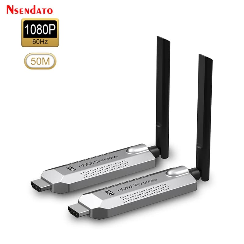 50m 100m 150M Trasmettitore audio video HDMI wireless e ricevitore Extender Schermo di visualizzazione Adattatore condividi per proiettore TV portatile