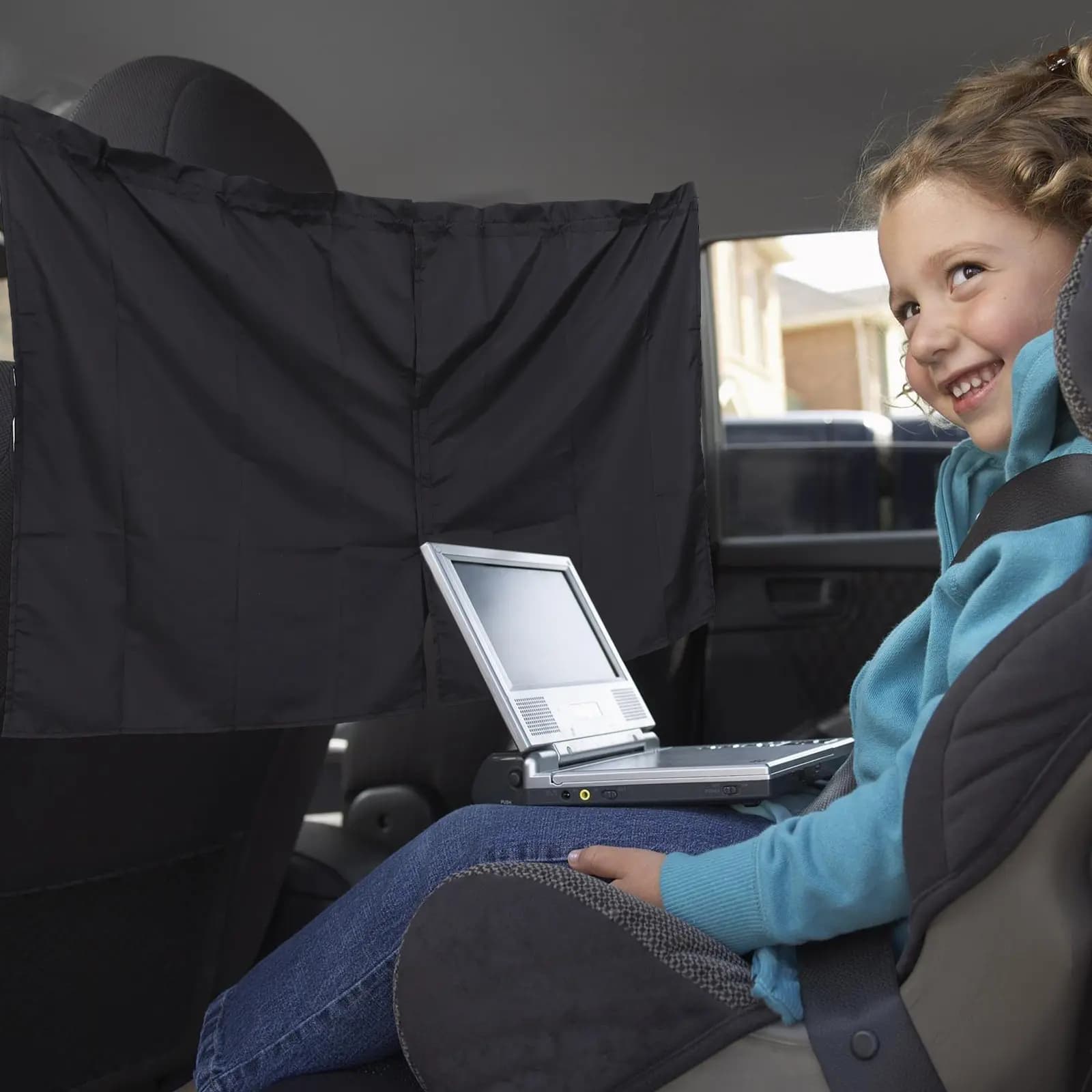 Front and Rear for Car, Black, Removable, for Privacy and Solar Protection, Travel Accessories