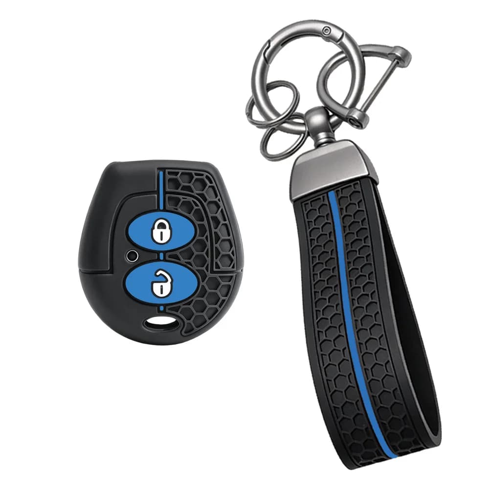 Soft Silicone Key Fob Cover Keychain Fit Seat Leon Ibiza Altea Toledo Skoda Octavia Mk1 VW Fox Car Remote Key Protector Shell
