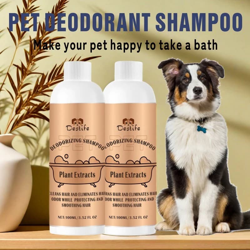Shampoo per animali domestici Balsamo per il lavaggio del corpo Fragranza di lunga durata Deodorante Anti prurito Shampoo per cani e gatti Shampoo per animali domestici Prodotti per la cura