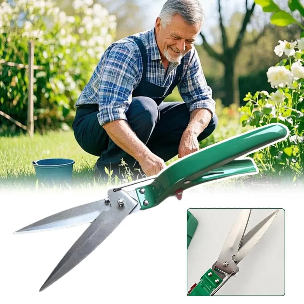 Stainless Steel Scissors Multifunctional Serrated Heavy Duty Wire Cutting Scissors Gardening Pruning Tools