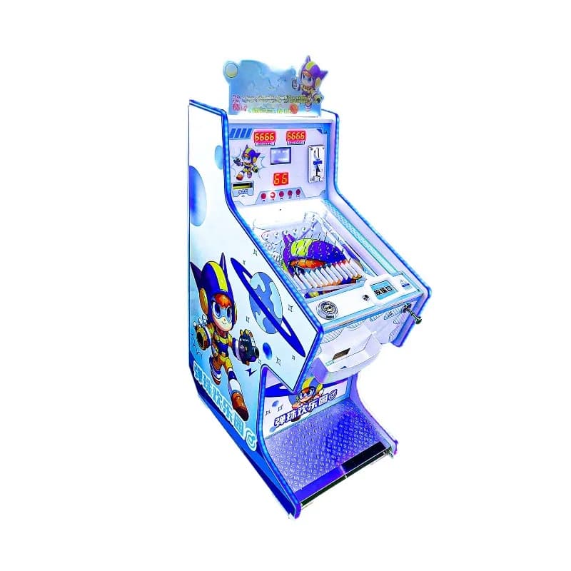 Macchina da gioco Pachinko da tavolo integrata con slot per carte, per bambini, modello Boutique Happy, con tirante, per uso commerciale