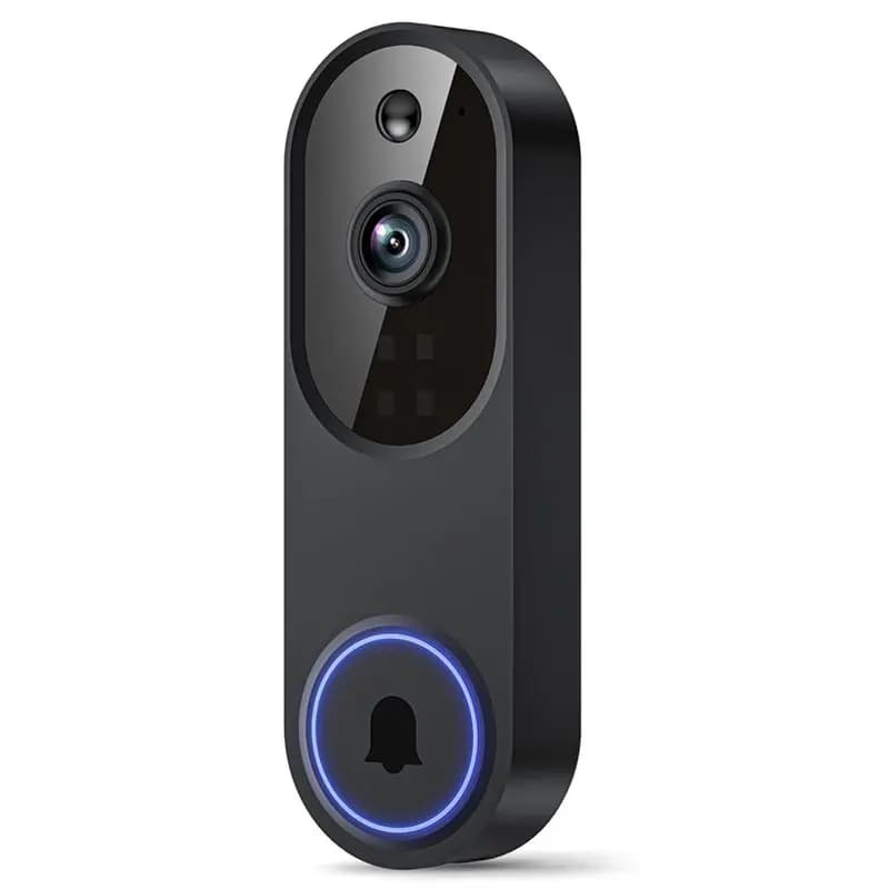 Videocitofono Wi-Fi wireless A76X con audio bidirezionale, rilevamento del movimento tramite IA, visione notturna e archiviazione cloud (senza campanello)