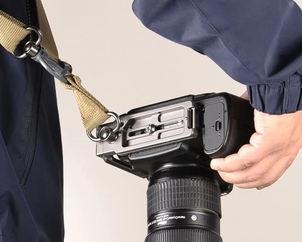 Staffa SUNWAYFOTO L, per treppiede DSLR Arca Swiss Accessorio per montaggio su fotocamera con piastra QR L a sgancio rapido-DPL-07