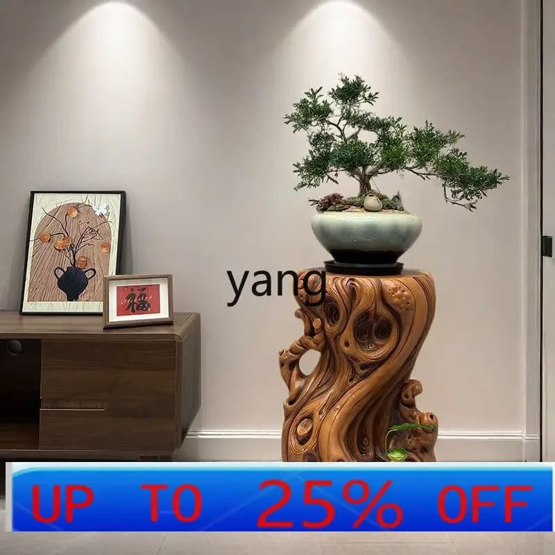 Lhh New support for flowers from floor to ceiling in Chinese style Non-Standard Wooden Wall Holders