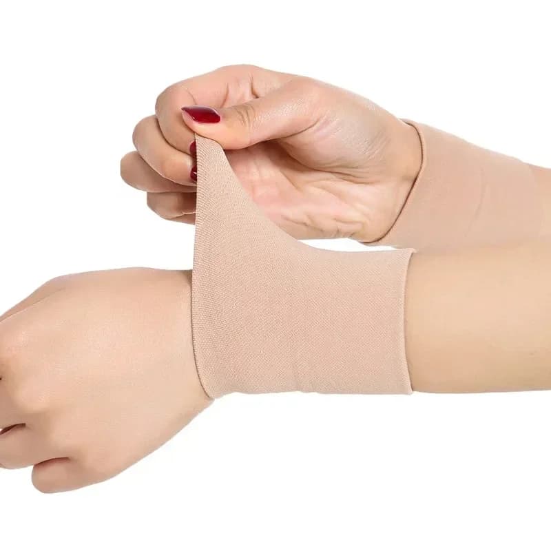 1 pz manica da polso tutore da polso elastico supporto per polso per uomini e donne tendinite tenosinovite artrite guanti strumento di supporto