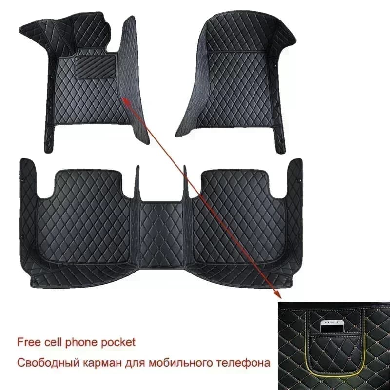 Customized Car Floor Mats for MINI R53 R56 4 Seat 2004-2013 F55 F56 2 Doors 4 Doors PACEMAN R61 Interior Details Accessories