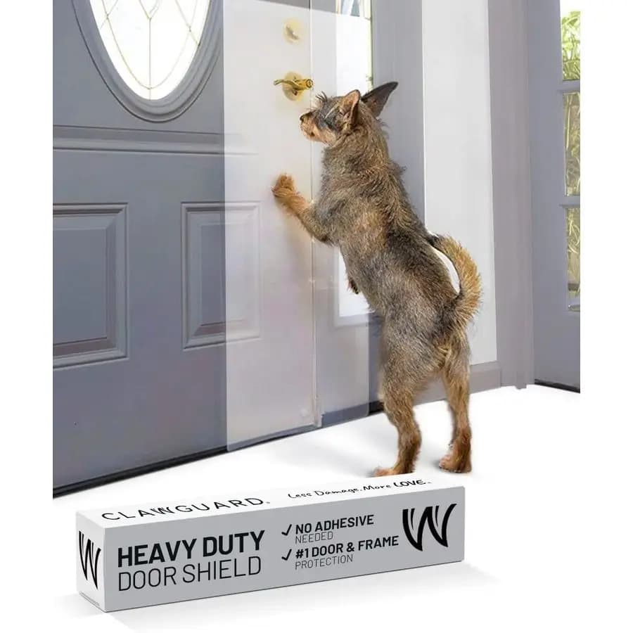 Protezione Antigraffio per Porte Resistente 20x44 Pollici Protezione antigraffio per porte, pareti, cornici e mobili per cani e gatti