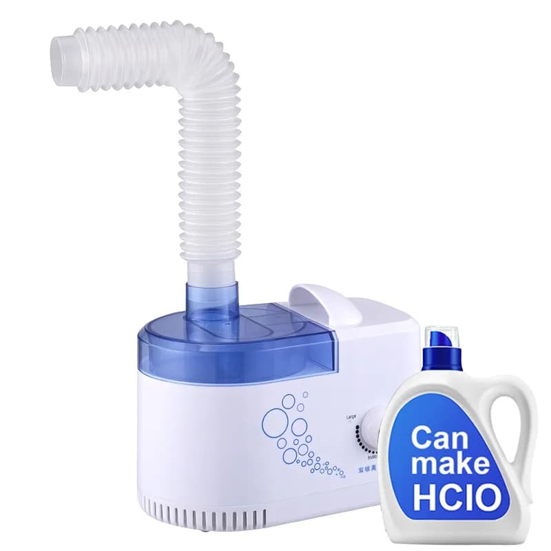 Atomizzatore del produttore di disinfettanti all'acido ipocloroso di grande capacità Spruzzatore sterile di grado medico domestico due in uno Fine Mis