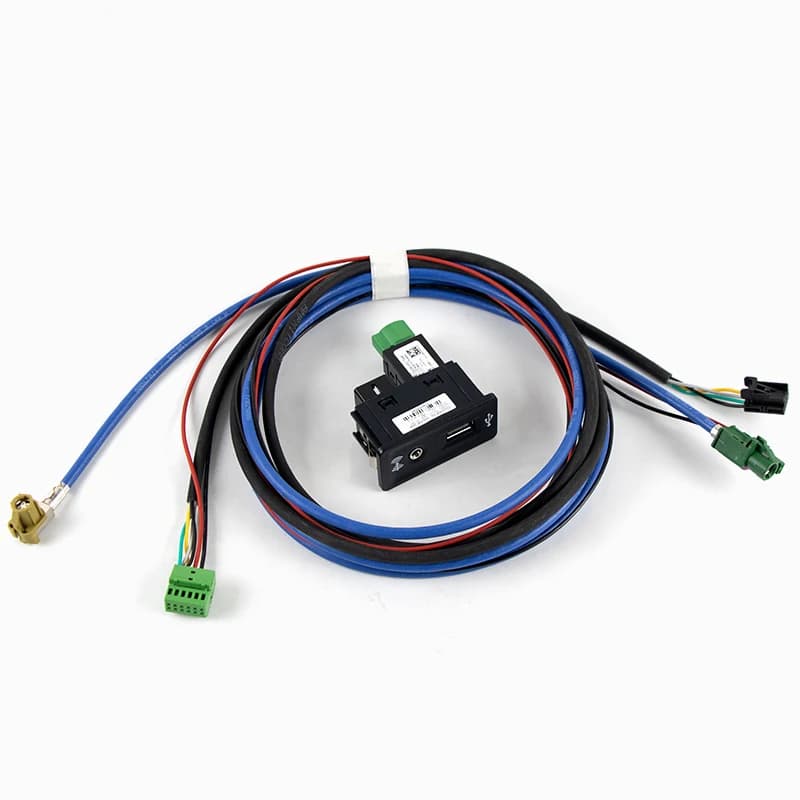 Auto Media AUX USB Carplay Interruttore Per VW Golf 7 MK7 Passat B8 MIB2 MDI USB AMI Adattatore Presa di corrente 5G0 035 222 E 5Q0 035 726 E