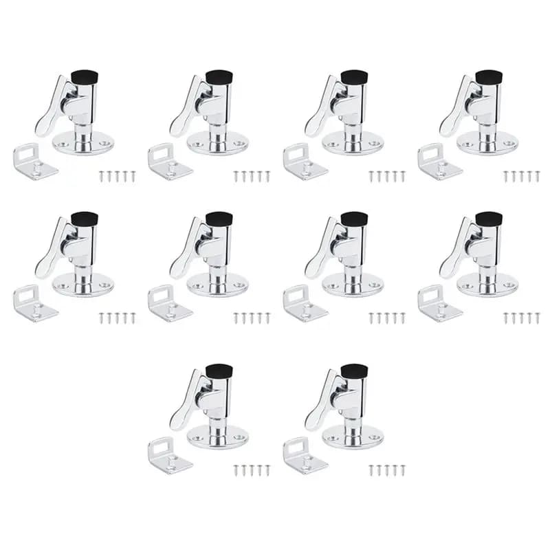 10X Stainless Steel 316 Boat Door Stop Stopper Catch Door Holder Floor Knob Yacht RV Motorhome Camper Spring Latch-A08Q