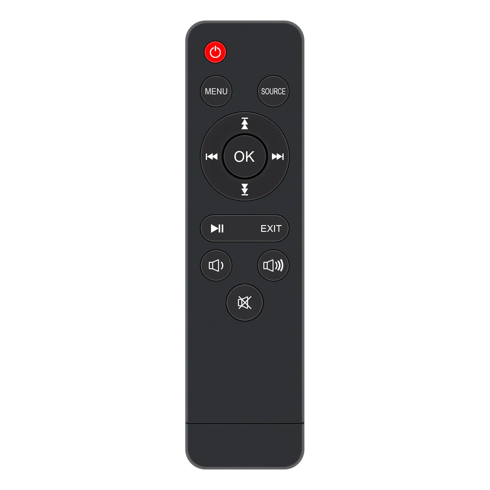 Nuovo Telecomando Sostitutivo STV373E Compatibile con Proiettore Portatile Mini LED LCD AuKing M8-F A008